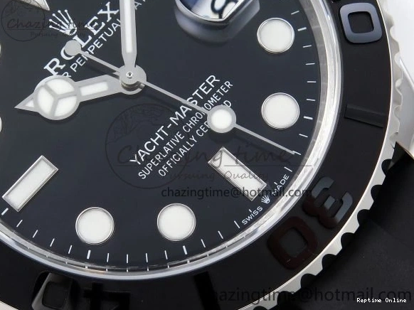 0801 Cozy Yacht-Master 42mm 226659 TEDF 1:1 Best Edition 3D Black Ceramic Bezel on Oysterflex Strap VS3235 (Gain Weight) 1675